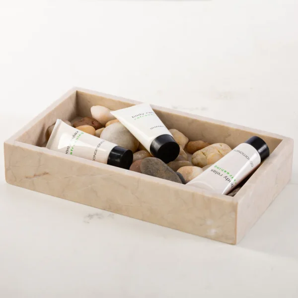 Multi Purpose Bath Tray - Beige