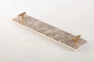 Elegance Trio Serving Tray - Beige