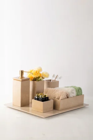 Luxos Set - Beige - Beige, 38x44 CM 1cm
