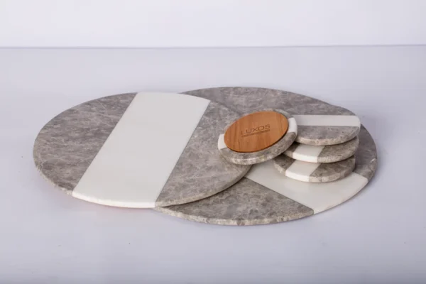 Coasters - Round / Gray / wide