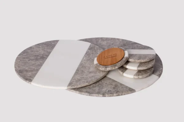 Coasters - Round / Gray / wide