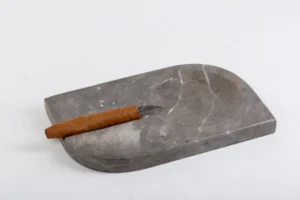 Handmade cigar ashtray (JO) - Brown