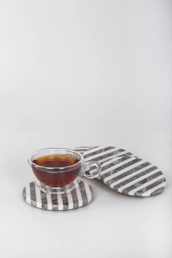 Coasters - Round / Gray / wide