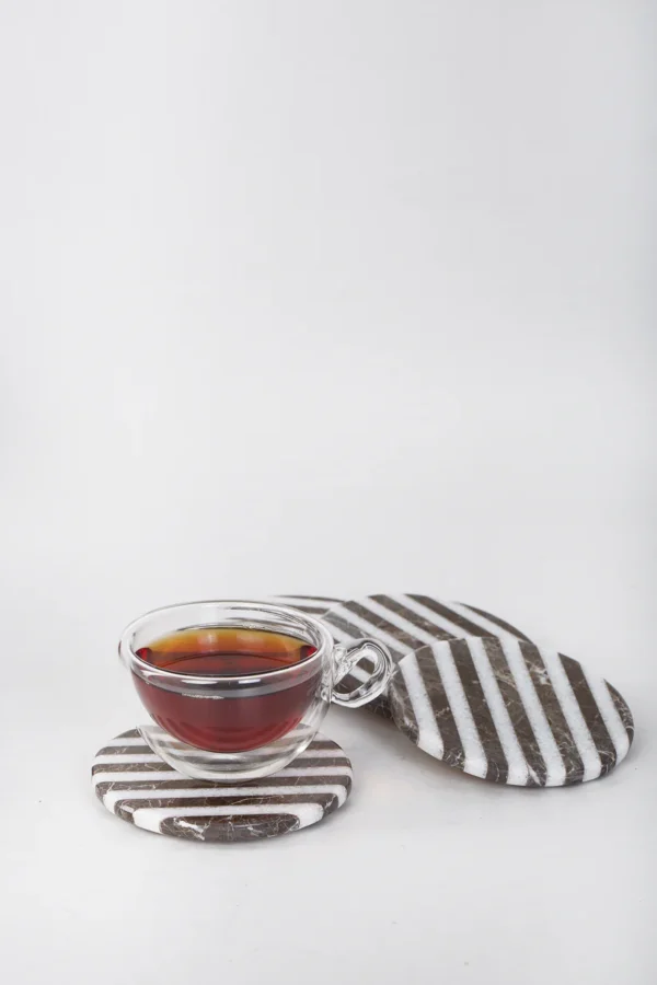 Coasters - Round / Gray / wide