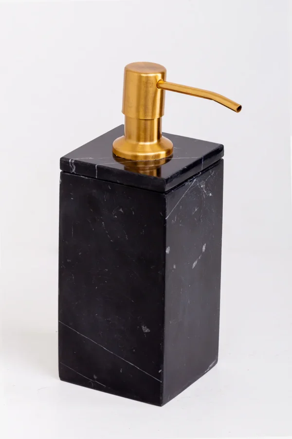 Soap Dispenser + Stainless Pump INS-021 - large / Black / Black