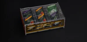 gold tea box