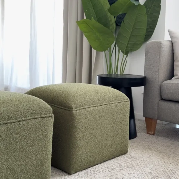 Tamara Green Pouf