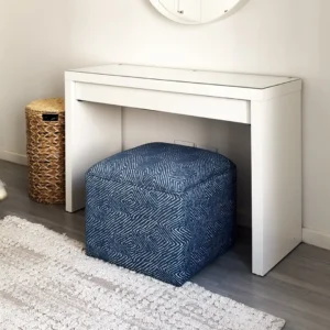 Coastal blue Pouf