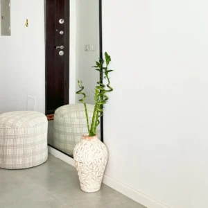Earthy textured vase