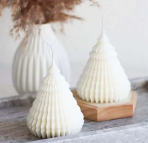 Christmas tree candle set