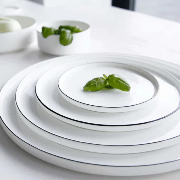 Moderna 16 or 32 Plate Porcelain Dinner Set