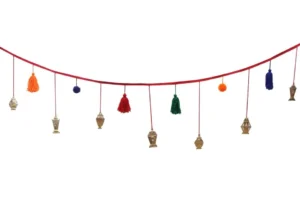 "Glimmering Ramadan: Copper Lantern Garland" (4 meters)