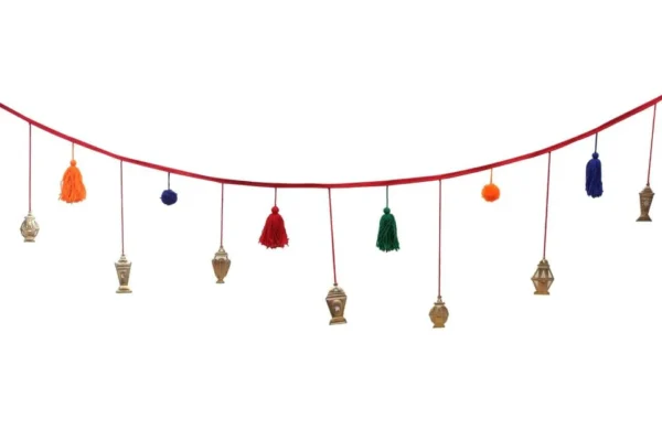 "Glimmering Ramadan: Copper Lantern Garland" (4 meters)
