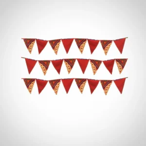 "Khayameya's Elegance: A Garland Flag"