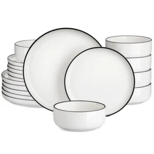 Moderna 16 or 32 Plate Porcelain Dinner Set