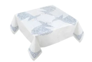 Sufi Tablecloth in Silver