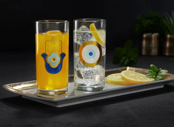 Mindada Layal Highball Glass - 6 Pieces, 290ml