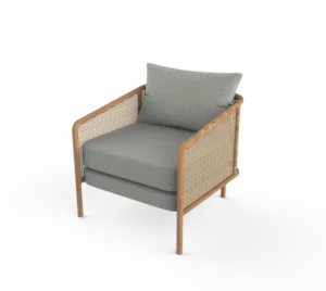 Tan Lounge Chair
