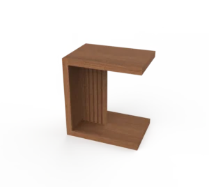 Tan Side Table