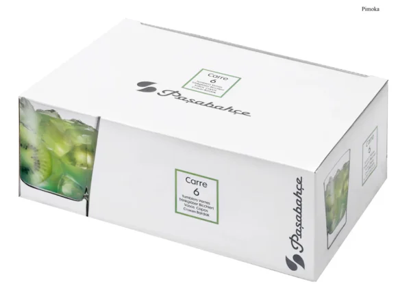 Pasabahce Carre Old Fashioned Glass - 205ml