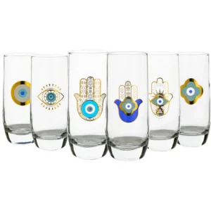 Mindada Layal Bolero Highball Glass - 6 Pieces, 320ml