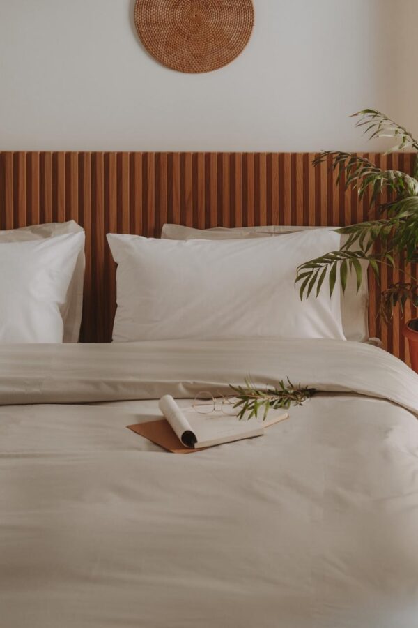 Duvet Cover Plain with 2 pillow cases