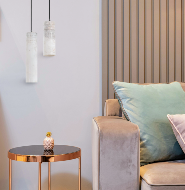 Pillar pendant Large | Cararra