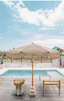 Jute parasol