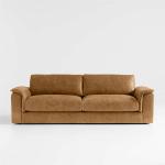 Wythe Leather Deep Seat Sofa