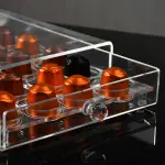 Transparent capsules Drawer