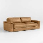 Wythe Leather Deep Seat Sofa