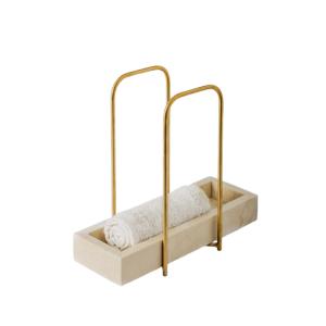 Elite Towels Holder - Brown