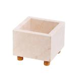 Flower Pot with Wood Support INS-017
