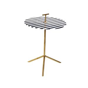 Marble Service Table with stainless stand