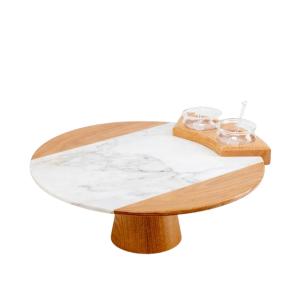 Service Tray with Cup Holder