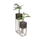 Planter Pot (Black Horizon) - Large / Black