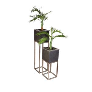 Planter Pot (Black Horizon) - Large / Black