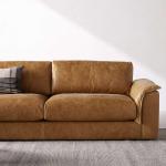 Wythe Leather Deep Seat Sofa