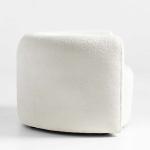 Boucle Curved Chair by Leanne Ford