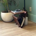 Rest Side table (wooden top )