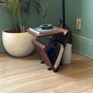Rest Side table (wooden top )