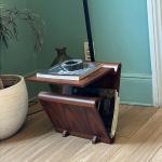 Rest Side table (wooden top )