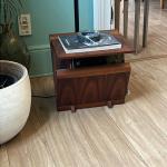 Rest Side table (wooden top )