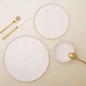 Porland Chopin Gold Banded Dinner Set