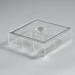 Framed 9-compartments teabox