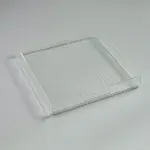 Frosted serving tray