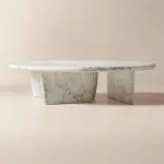 Anoki Marbled Resin Coffee Table by Jordi López Aguiló