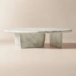Anoki Marbled Resin Coffee Table by Jordi López Aguiló