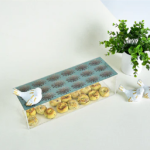 Bird & Flower Gold Accents – Acrylic Long Box (30x10 cm)