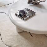 Bodene Cream Coffee Table by Ceci Thomspon